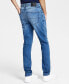 ფოტო #5 პროდუქტის Men's Skinny-Fit Medium Wash Jeans, Created for Macy's