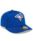 ფოტო #3 პროდუქტის Men's Royal Toronto Blue Jays 2024 Clubhouse Low Profile 59FIFTY Fitted Hat