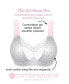 Фото #2 товара Plus Size Wireless Gel Strap Bra