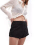 Фото #1 товара Topshop twill hot pant mini short in back