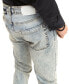 Фото #3 товара Men's Modern Grunge Skinny Fit Denim Jeans
