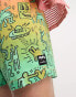 Фото #6 товара Billabong X Keith Haring bash layback swim shorts in multi
