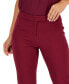 Фото #8 товара Women's Bowie Slim-Leg Ankle Pants