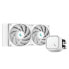 Фото #2 товара DeepCool LE520 ARGB White AiO Wasserkühlung, 240mm - weiß