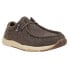 Фото #2 товара Roper Hang Loose Slip On Mens Brown Casual Shoes 09-020-0191-3386