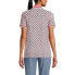 ფოტო #13 პროდუქტის Women's Mesh Cotton Short Sleeve Polo Shirt