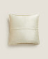 Satin cushion cover