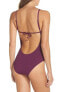 Фото #2 товара BECCA Color Code Clean One-Piece Swimsuit Women's Sz. Small 150088