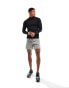 ASOS 4505 training long sleeve muscle fit base layer with mock neck with thermal performance fabric in black