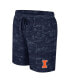 Фото #3 товара Men's Navy Illinois Fighting Illini Ozark Swim Shorts