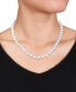 Фото #2 товара Macy's cultured Freshwater Pearl (9-10mm) Strand 18" Collar Necklace