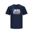 ფოტო #1 პროდუქტის JACK & JONES Map Logo short sleeve T-shirt