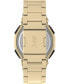 ფოტო #3 პროდუქტის UFC Men's Colossus Analog-Digital Gold-Tone Stainless Steel Watch, 45mm