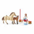 Фото #3 товара Игровой набор Schleich Horse Club Horse & Rider Set Horse Club (Клуб Лошадей)