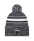 Men's Heather Black Los Angeles Chargers 2023 Inspire Change Cuffed Knit Hat with Pom - фото #1