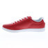 Фото #10 товара Lacoste Hydez 0721 1 P SMA Mens Red Leather Lifestyle Sneakers Shoes