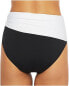 Фото #2 товара Ralph Lauren 286277 Color Block Bel Aire High-Waist Bikini Bottom, Size 8
