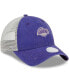 Women's Purple Los Angeles Lakers Micro Logo 9TWENTY Trucker Adjustable Hat