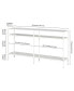 Фото #2 товара Sivil 55" Console Table with Shelves