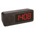 Фото #1 товара TFA Radio-controlled clock with radio TUNE - Digital alarm clock - Rectangle - Black - Plastic - FM - Battery