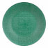 Плоская тарелка Зеленый Cтекло 32,5 x 2,5 x 32,5 cm (6 штук)