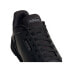 Фото #3 товара Мужские кроссовки повседневные черные кожаные низкие демисезонные Adidas Roguera