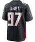 ფოტო #2 პროდუქტის Men's Grady Jarrett Black Atlanta Falcons Game Jersey