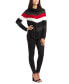 ფოტო #3 პროდუქტის Juniors' Cowlneck Colorblocked Sweater