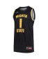 Men's Black #1 Wichita State Shockers Basketball Replica Jersey Черный, Средний - фото #3