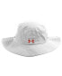 Фото #2 товара Men's White Maryland Terrapins Performance Boonie Bucket Hat