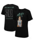 Фото #1 товара Men's and Women's Breanna Stewart Black New York Liberty 2023 WNBA MVP Player T-shirt