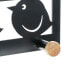 Фото #2 товара Дверная вешалка DKD Home Decor 8424001835553 птицы Белый Чёрный Металл Деревянный MDF 28,5 x 9,5 x 16 cm (2 штук)