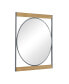 Фото #3 товара Industrial Wall Mirror, 40" x 28"