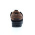 Фото #14 товара Globe Fusion GBFUS Mens Brown Leather Lace Up Skate Inspired Sneakers Shoes