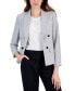 Фото #1 товара Women's Faux-Double-Breasted Long-Sleeve Jacket
