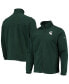 ფოტო #1 პროდუქტის Men's Green Michigan State Spartans Flanker III Fleece Team Full-Zip Jacket