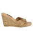 Фото #2 товара Women's Nikhil Slip-On Square Toe Wedge Sandals