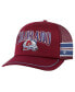 ფოტო #1 პროდუქტის 47 Brand Men's Burgundy Colorado Avalanche Sideband Stripes Trucker Snapback Hat