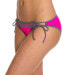 Фото #2 товара The Bikini Lab Sporty Splice Adjustable Hipster Bikini Bottom Swimwear Size S