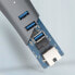 Фото #4 товара HUB USB Axagon 1x RJ-45 + 3x USB-A 3.2 Gen1 (HMA-GL3AP)
