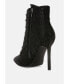 Фото #3 товара head on faux suede diamante ankle boots