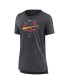 Фото #3 товара Women's Heather Charcoal St. Louis Cardinals Authentic Collection Early Work Tri-Blend T-shirt