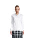 Фото #1 товара Women's School Uniform Tall Long Sleeve Interlock Polo Shirt