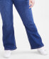 Фото #7 товара Plus Size Mid Rise Curvy Bootcut Jeans, Created for Macy's