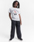 Little and Big Boys Ultimate Frisbee Champs Graphic T-Shirt, Created for Macy's Sterling Hthr, L (14/16) - фото #1