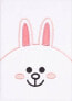 Фото #2 товара Line Friends Pluszowy Notes / Notatnik A5 Króliczek Cony