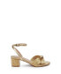 Фото #2 товара Women's Hudson Knot Block Heel Evening Sandals