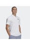 Club 3 Stripes Tennis Polo Erkek Tişört Hs3268