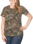 Mossy Oak Scent Control Shirt Women's Medium Camouflage Cotton Stretch Crew Neck