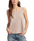 Фото #1 товара Women's Lace-Trim Swing Tank Top